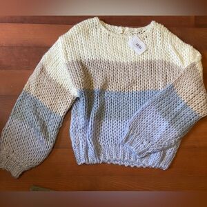 NWT Chunky knit sweater